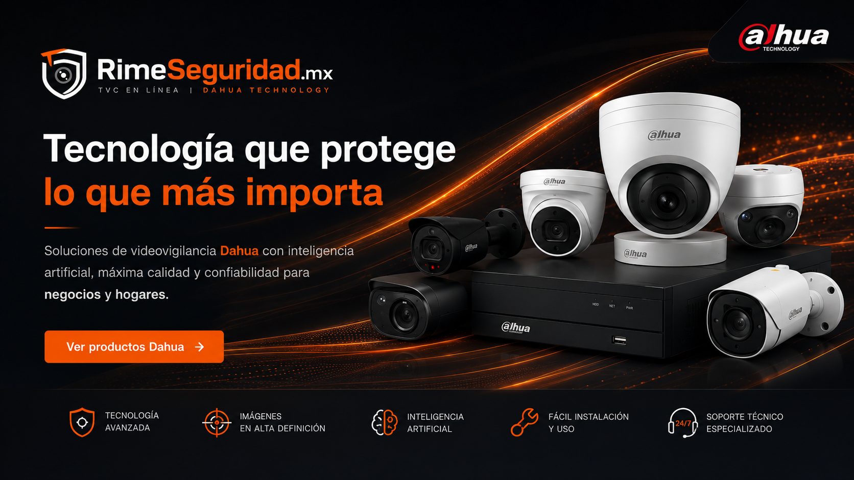 Videovigilancia Dahua · RimeSeguridad