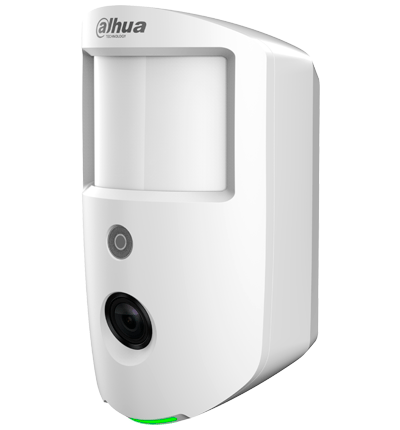 DAHUA DHI-ARD1731-W2 - Cámara PIR inalámbrica, Detector de movimiento con foto verificación, Resolución: 1600×1200, Apertura de 88°, IR de 12m, Inmunidad de mascotas, App DMSS, Frecuencia 433 MHz, Tecnología: AirShield, Compatible con HUB 1.0 y HUB 2.0