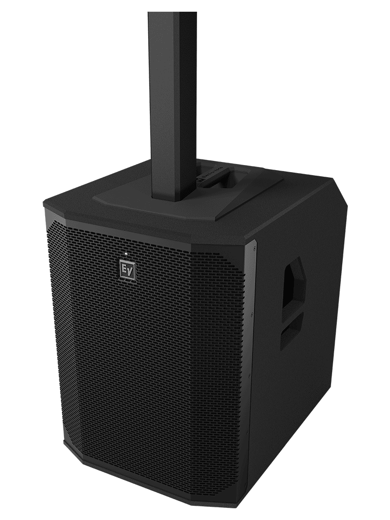 ElectroVoice M_EVOLVE70 - Sistema de Altavoz Portatil Amplificado / Bluetooth / Columna 8x4.7" / Subwoofer 15" / Negro