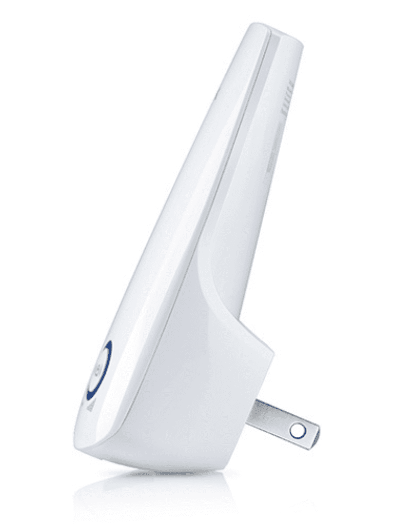TP-LINK TL-WA850RE - Repetidor inalámbrico universal de señal WiFi, hasta 300Mbps en 2.4GHz, con 2 antenas internas, 1 puerto RJ45, modo extensor de rango y punto de acceso.
