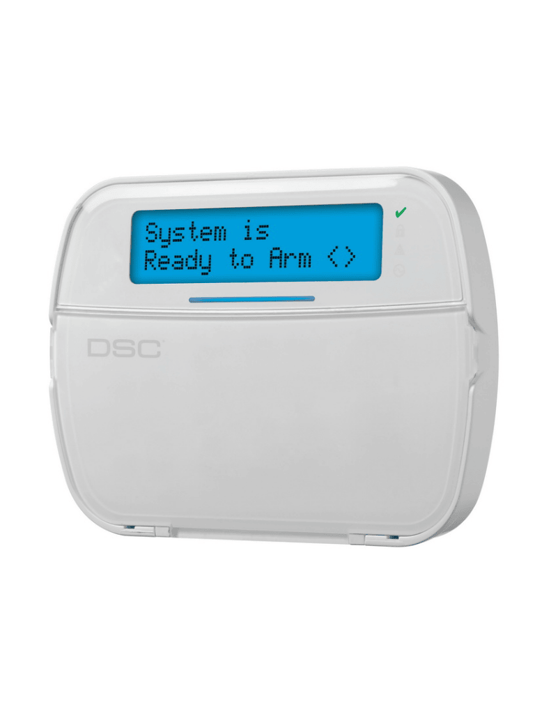DSC HS2LCDWFP9 - Teclado LCD Alfanumérico  Inalámbrico  PowerG  con credencial de proximidad compatible con NEO