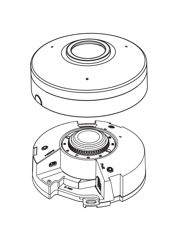 BOSCH V_NDS5704F360 - Domo fijo 12MP 360º / FLEXIDOME panoramic 5100i