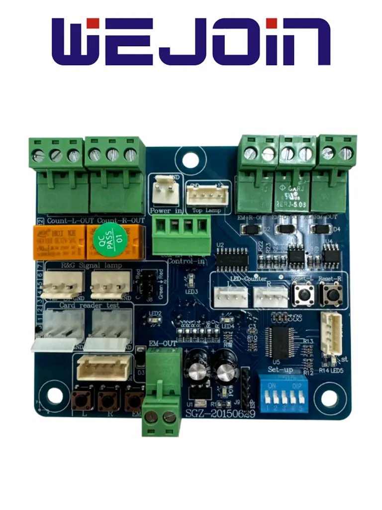 WEJOIN WJATMCB - Panel de Control para Torniquetes Wejoin Compatible con Modelos WJAT214 y WJAT215