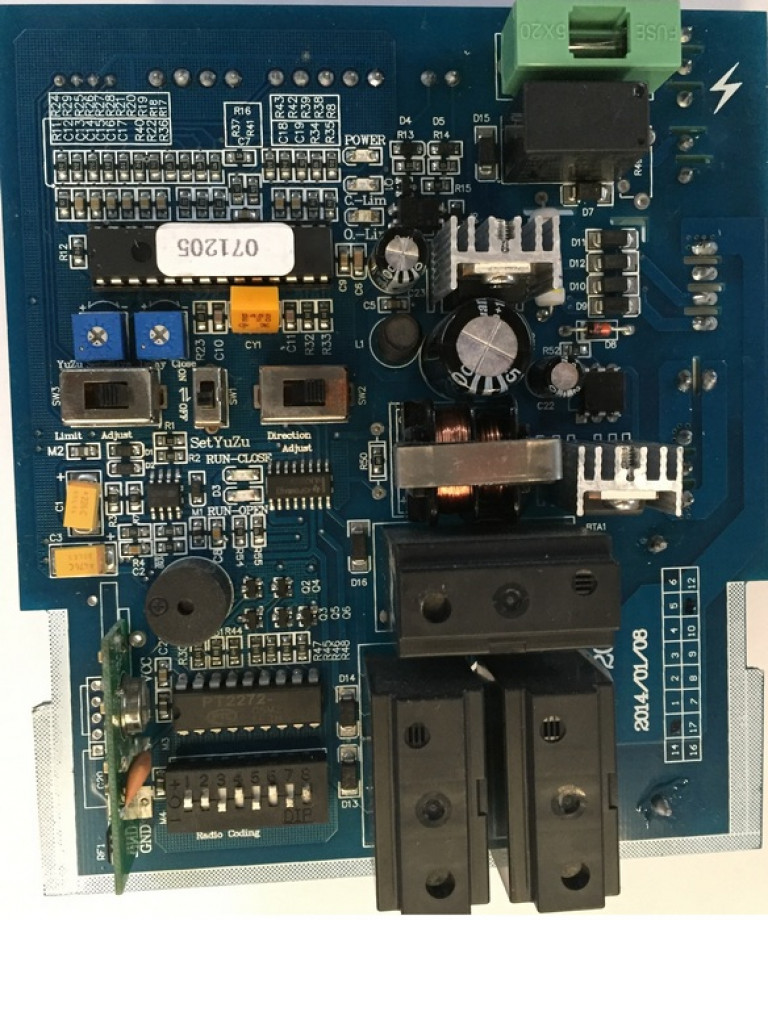 WEJOIN WJKMP202MB - Panel de control para motor deslizante WJKMP202 TVB349001 / Refaccion · SKU TVB424008