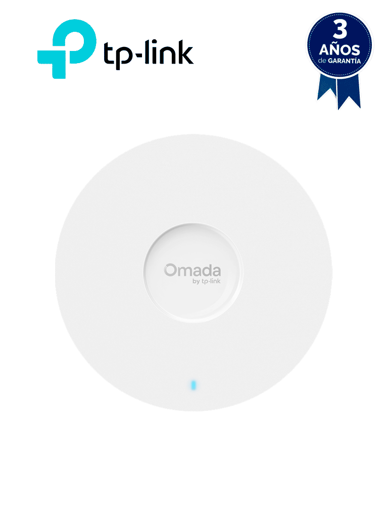 TP-LINK EAP610 -  Punto de Acceso Omada Wi-Fi 6 AX1800 MU-MIMO 2x2 con Mesh Omada de alta densidad de usuarios, configuración por controlador o stand-alone para montaje en techo/pared y alimentación PoE+.