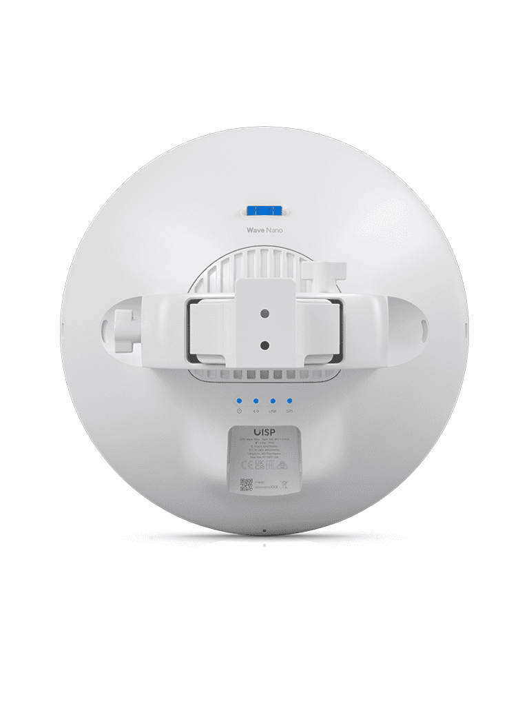 UBIQUITI WAVE-NANO- Antena Cliente para WAVE-AP, con frecuencia de 60GHz y tasa de transferencia de hasta 2Gbps. Incluye respaldo en 5GHz, compatible solo con WAVE-AP