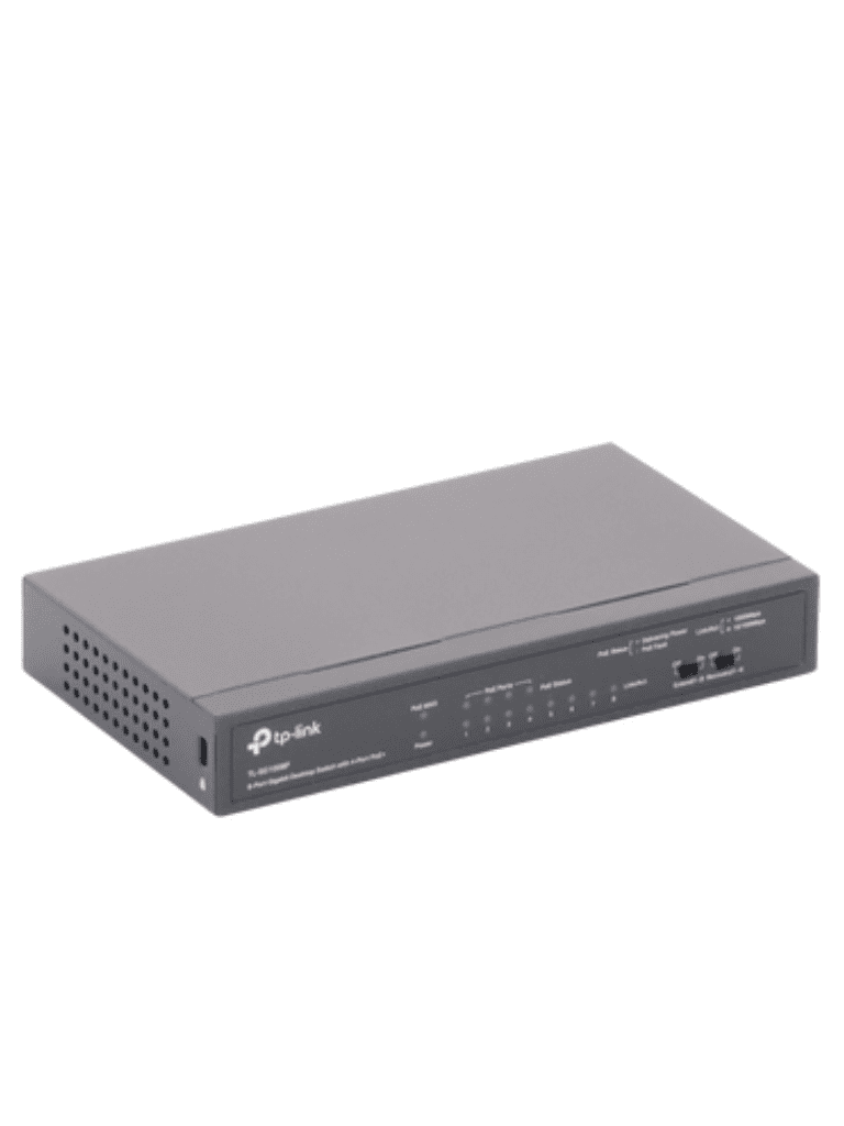 TP-LINK TL-SG1008P - Switch Gigabit PoE+ no administrable de 8 puertos 10/100/1000 Mbps, solo 4 puertos PoE, ideal para escritorio