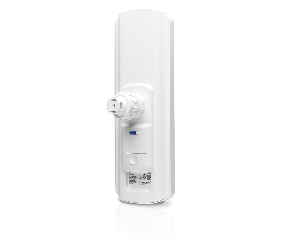 UBIQUITI LAP-GPS - Radio con antena integrada Airmax AC 5.8GHz de exterior con antena sectorial de 17 dBi y 90 grados de apertura. Potencia de 25 dBm, rendimiento hasta 450 Mbps y sincronización GPS.