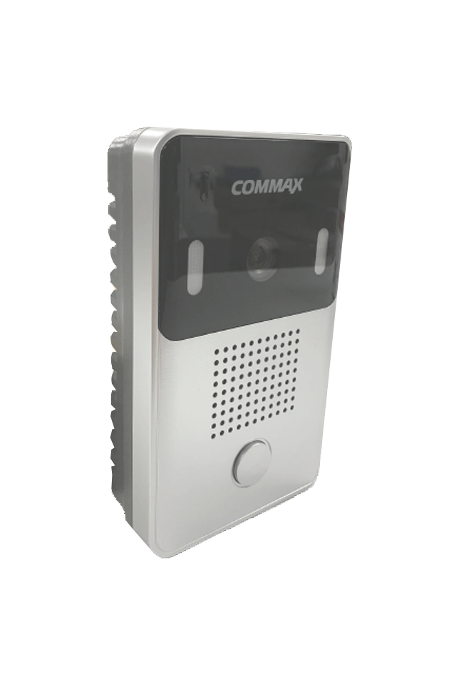 COMMAX DRC4Y - Frente de Calle para Videoportero, Cámara 960H y Sensor de Luz, Volumen Ajustable, Compatible con Cualquier Monitor COMMAX y Cubierta CMX2260001