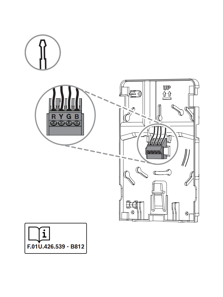 BOSCH I_B812 - Receptor Inalámbrico SDI2 / RADION / Supervisión de 504 puntos inalámbricos