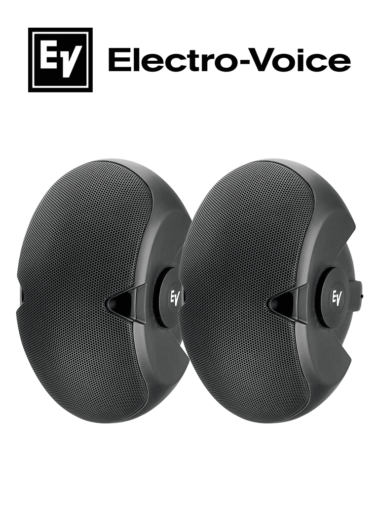 ElectroVoice M_EVID4.2T - Par de Altavoces Dual 4" / 30W / 70v 100v / Negro / Transformador / EVID