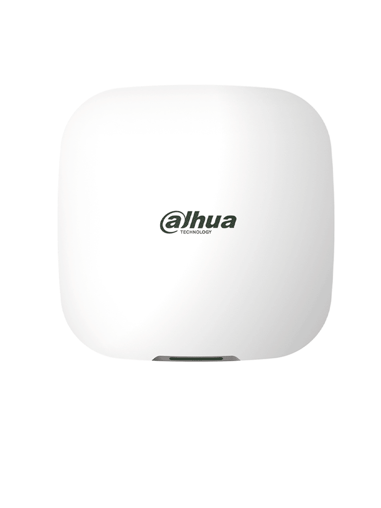 DAHUA DHI-ART-ARC3000H-03-W2 - Kit de alarma inalámbrico, Conexión: Wifi y ethernet, Incluye: HUB 1.0, sensor de movimiento PIR, contacto magnético y control remoto, App DMSS, Frecuencia 433 MHz, Tecnología: AirShield