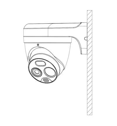 DAHUA DHI-TPC-DF1241-B2F2-DW-S2 Mini cámara Eyeball híbrida IP térmica/ 4 MP/ Eureka/ Funciones de IA / Detección de humo y llamas/ Canales visible y térmico/ PoE/ IP67