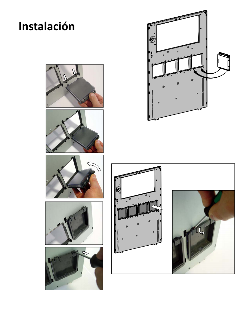 BOSCH F_FDP0001A - Tapa ficticia / Para cubrir ranuras de modulos disponibles