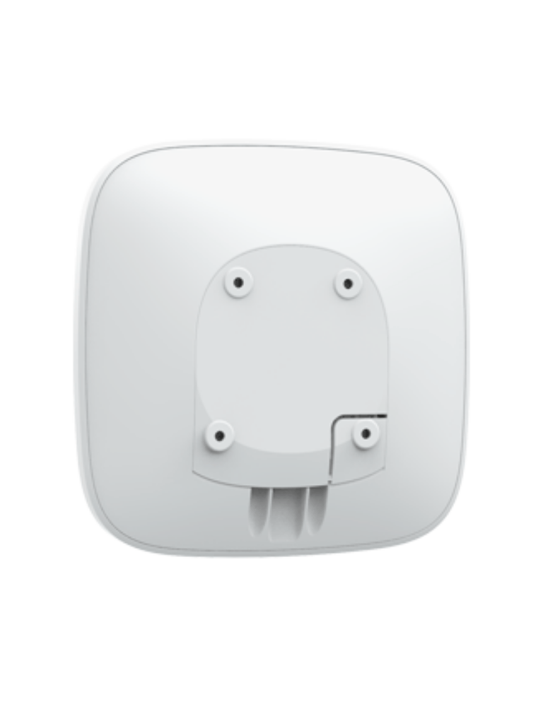 AJAX Hub2(4G) - Panel de  alarma  Ethernet/4G color Blanco / APP “AJAX PRO” IOS y Android / hasta 100 dispositivos / Hasta 25 cámaras / Hasta 50 Usuarios / 2 SIM / Hasta 14h de duración de la batería