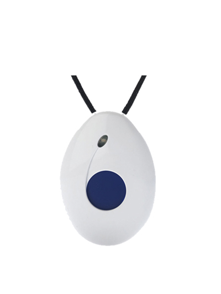 QOLSYS  IQFALLPENDANT -  QS1314-840 Botón de Emergencia de Caída Inalámbrico para Qolsys QS1314-840. Detecta automáticamente si el usuario cae o puede presionar el botón para pedir ayuda. (Alarm.com)