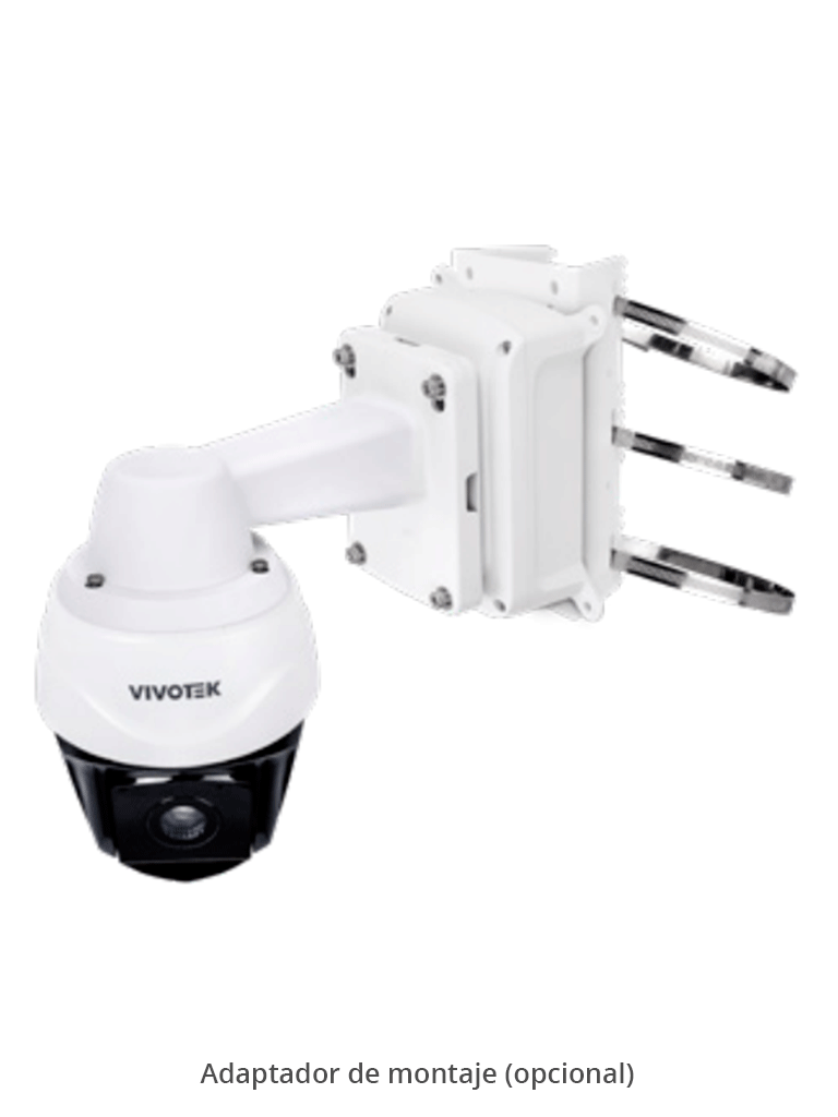 VIVOTEK SD9368-EHL - Cámara IP PTZ Exterior de 2 MP, con Zoom Óptico 40x, también con Smart IR 250m, Protección Nema4X/IP66/IK10, EIS, WDR Pro, Smart Tracking y Ciberseguridad Trend Micro, certificado NDAA, ONVIF y Deep Search.