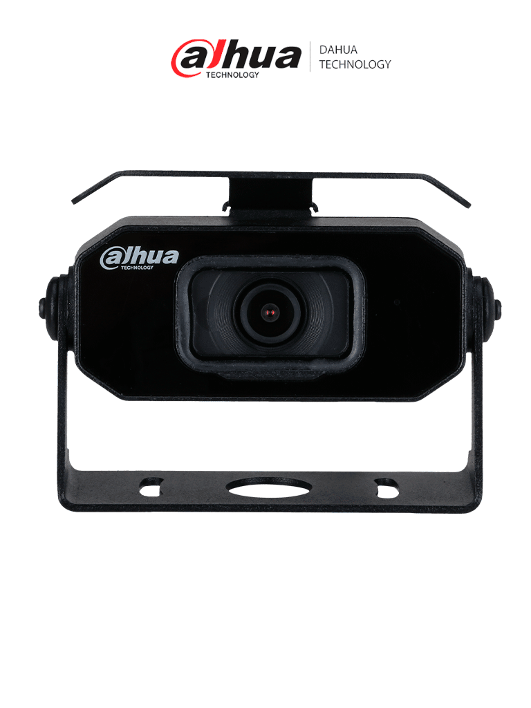 DAHUA DH-HMW3200 (2.1mm) - Cámara móvil analógica, Conexión M12 (tipo aviación), Tipo: cubo, Resolución: 1080p, Lente de 2.1 mm, Apertura de 128°, IR de 20 metros, Grado de protección IP67, Micrófono integrado, Material metálico