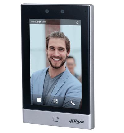 DAHUA ASI7213S-W - Control de Acceso con Reconocimiento Facial/ Pantalla Touch de 7 Pulgadas/ MIFARE/ Cámara de 2 MP/ Conexión WiFi/ 50,000 Usuarios/ 50,00 Rostros/ 100000 tarjetas/ 50,000 Passwords/ 100,000 Registros/