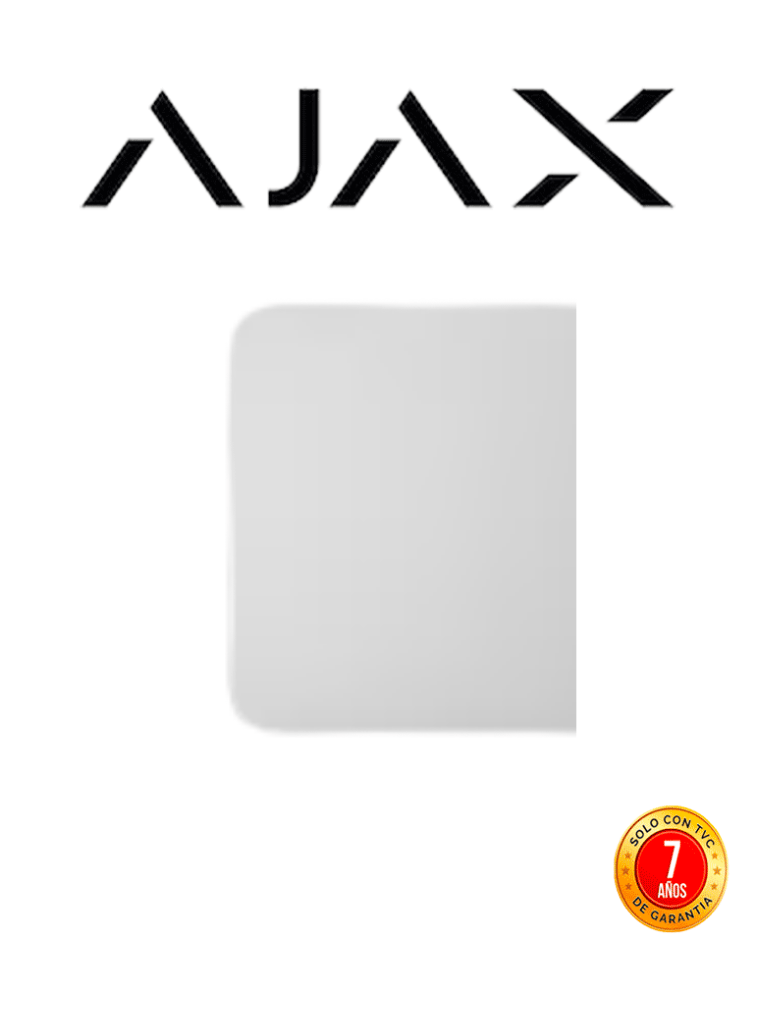 Ajax SideButton (1-gang) - Tapa lateral para LightCore solución LightSwitch. Para uso con marco de 3 y 2 espacios. Color blanco — Ajax Systems · SKU AJX1220014