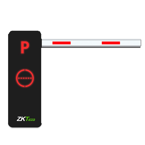 ZKTECO BGM1030L - Barrera Vehicular / Brazo Recto Dirección Ajustable / 3 Metros / Gabinete con Luz LED / Indicador de Estado / 1.5 s de apertura / Incluye 2 controles / Módulo Wi-Fi para conectarse con la App ZK Barrier gratuita y aperturar o cerrar