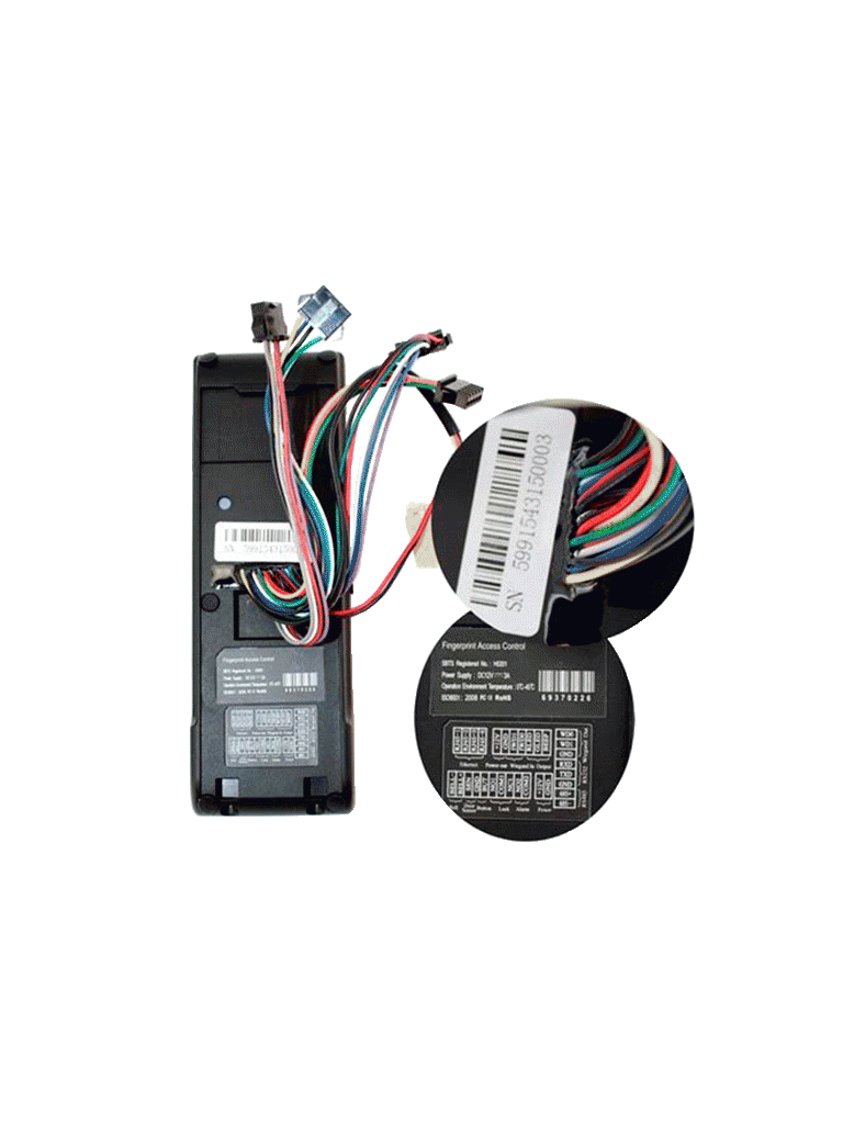 ZKTECO TF1700 - Control de Acceso Exterior de Huella, Tarjeta y Contraseña / Soporta 3000 Huellas / 10000 Tarjetas  RFID 125 khz / Almacena 30000 Registros / Conexión TCPIP / USB / Compatible con Software ZK Access 3.5