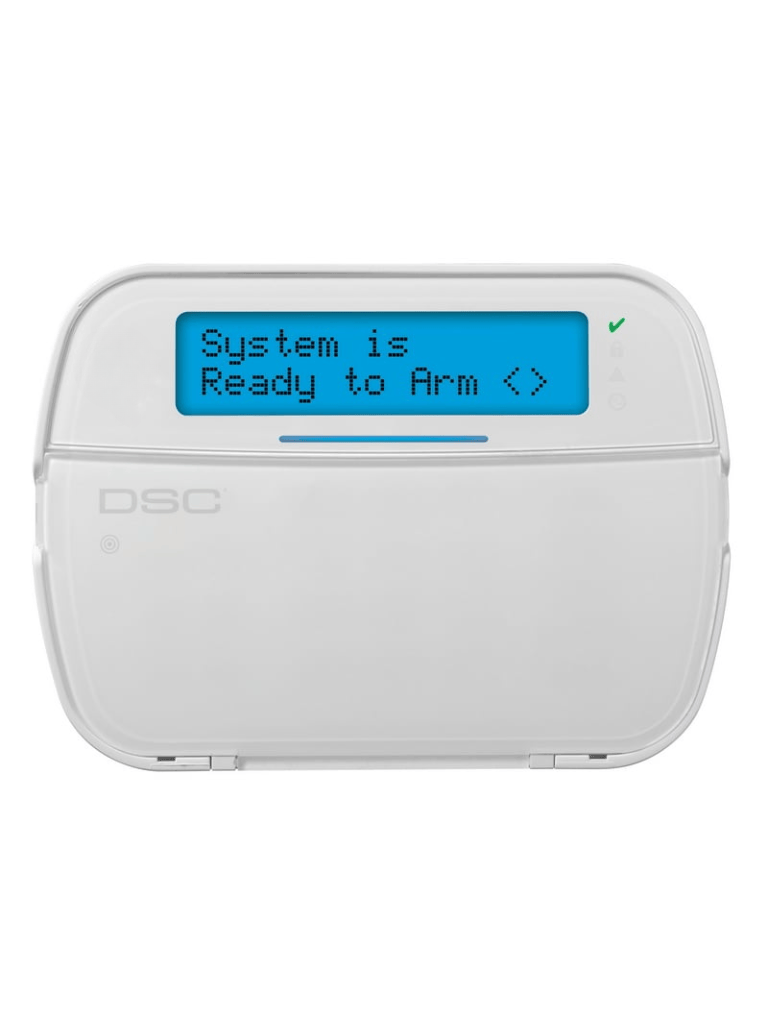 DSC HS2LCDWFP9 - Teclado LCD Alfanumérico  Inalámbrico  PowerG  con credencial de proximidad compatible con NEO
