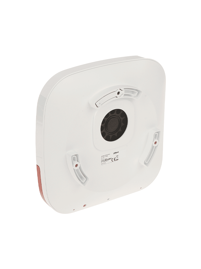 DAHUA DHI-ARA13-W2 - Sirena con estrobo inalámbrica para exterior, Roja, Potencia: 110dB, Múltiples sonidos de alarma, Protección: IP65, Alarma de batería baja, App DMSS, Frecuencia 433 MHz, Tecnología: AirShield, Compatible con HUB 1.0 y HUB 2.0