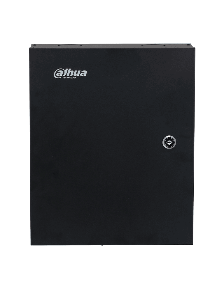 DAHUA ASC2202C-D - Control de Acceso gestiona 2 puertas y 4 lectoras, admite 100,000 usuarios, 3,000 huellas y 500,000 registros. Con Interlock, Anti-passback, desbloqueo remoto y conectividad TCP/IP; RS-485 y Wiegand.