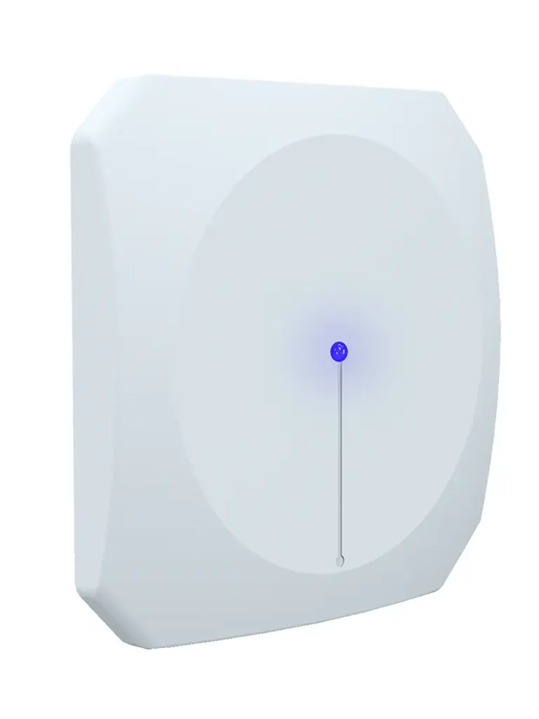 SAXXON SAXVR6 - Lectora de Tarjetas UHF para Control de Acceso Vehicular Alcance de Lectura de 6 metros / Frecuencia 902 MHz - 928 MHz / Encríptale / Conexión por USB / Compatible con Enrolador FC06
