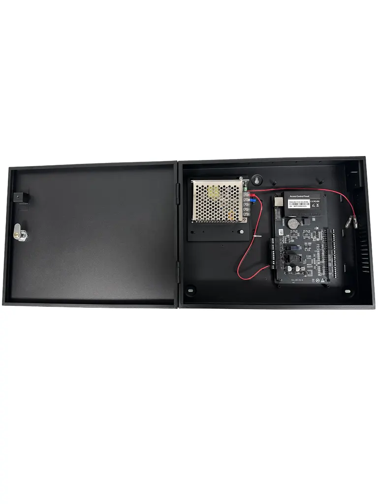 ZKTECO C3100Plus Package B - Panel de control de acceso RFID, 1 puerta, 2 vías, capacidad para 100,000 usuarios y tarjetas, capacidad de código QR, Push SDK