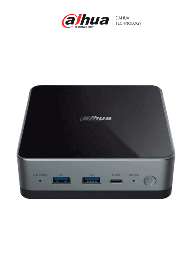 DAHUA DH-DSS-OneBox-H1/ Soporta 128 canales/ 200Mbps / Windows 11Pro / Intel Core i7, 32 GB de RAM/ 1TB SSD/ Salida 4K de cuatro pantallas / Centro de seguridad / Gestión de acceso / Entrada y salida de vehículos / Análisis inteligente