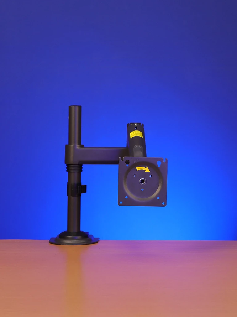 TCE H100 - Soporte de Escritorio para Pantallas de 22 a 35" , Carga Máxima 9 Kg , VESA 75x75mm / 100x100mm , Ajuste Inclinación y Rotación