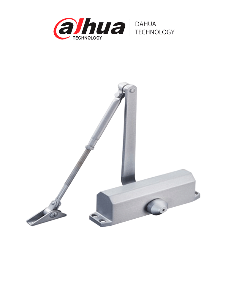 DAHUA ASF102S - Brazo cierra puertas automático para instalaciones en puertas de hasta 60KG/ Angulo de Apertura de 180°/ Ambos sentidos Derecha o Izquierda