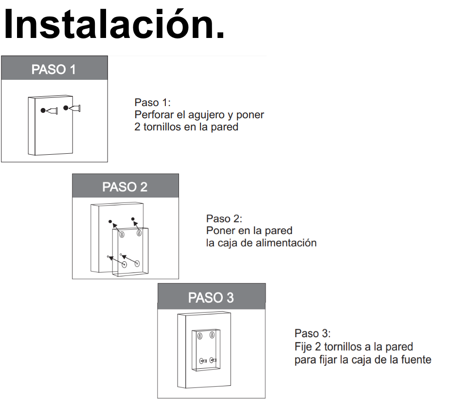 SAXXON PSU1220-D9 - Fuente de Poder de 12 vcd/ 20 Amperes/ Para 9 Camaras/ 2.2 Amperes por Canal/ Protección contra Sobrecargas/ Certificación UL/