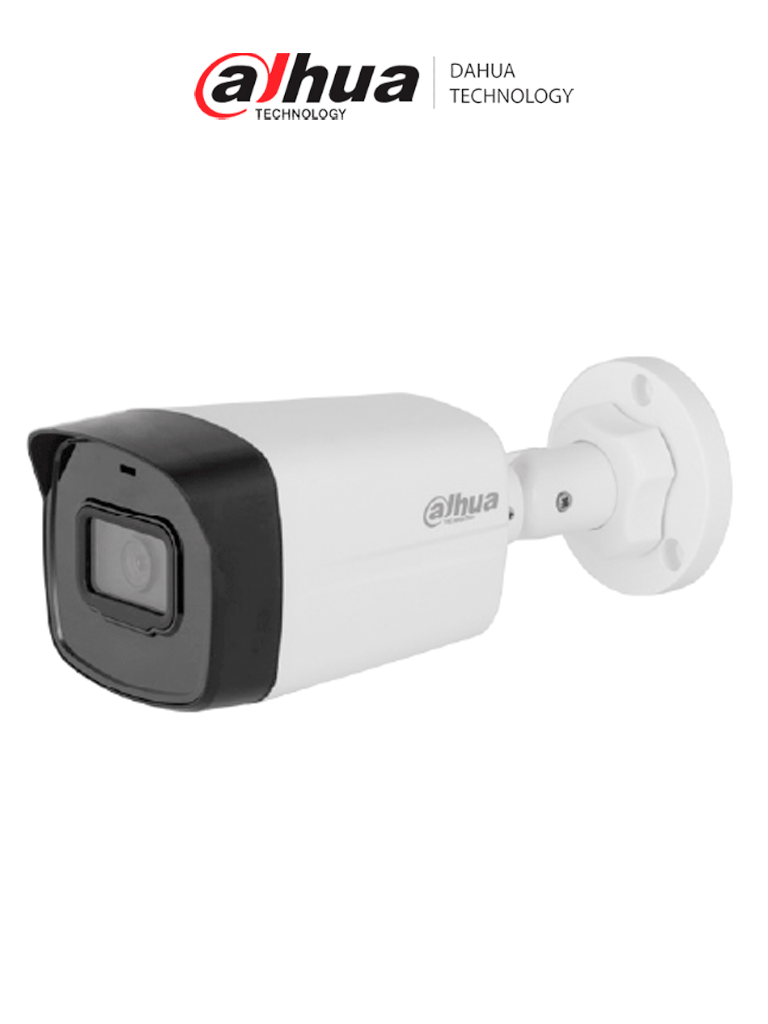 DAHUA IPC-B1E40 - Cámara IP Bullet de 4 Megapixeles/ Lente de 2.8mm/ 90 Grados de Apertura/ IR de 30 Metros/ PoE/ 30 FPS/ H.265+/ DWDR/ IP67/ — Dahua Technology · SKU DHT0030179