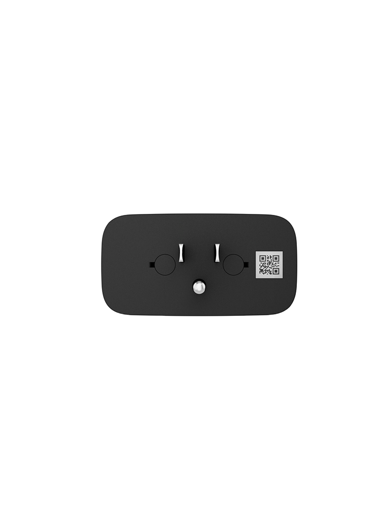 AJAX Socket - Enchufe inteligente e inalámbrico con monitor de consumo eléctrico color negro.