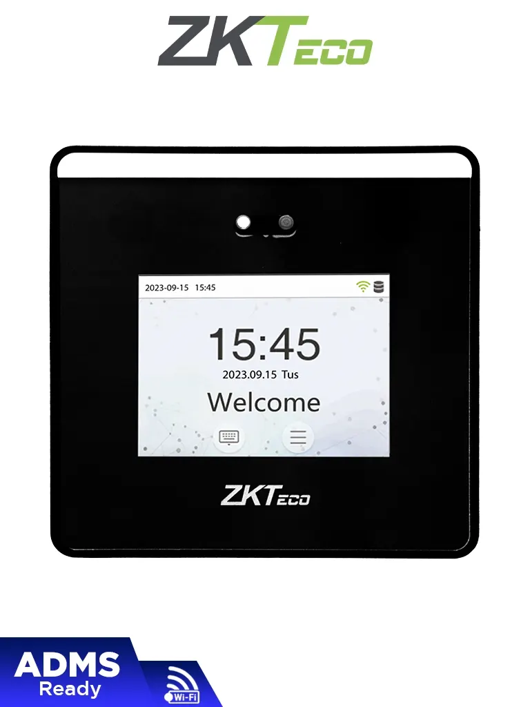 ZKTECO HorusTL1PRO - Control de Acceso y Asistencia Visible Light con Autenticación Facial (800 Rostros), Registro de 100,000 Eventos, Conectividad TCP/IP y WiFi — ZKTeco · SKU ZKT0810058