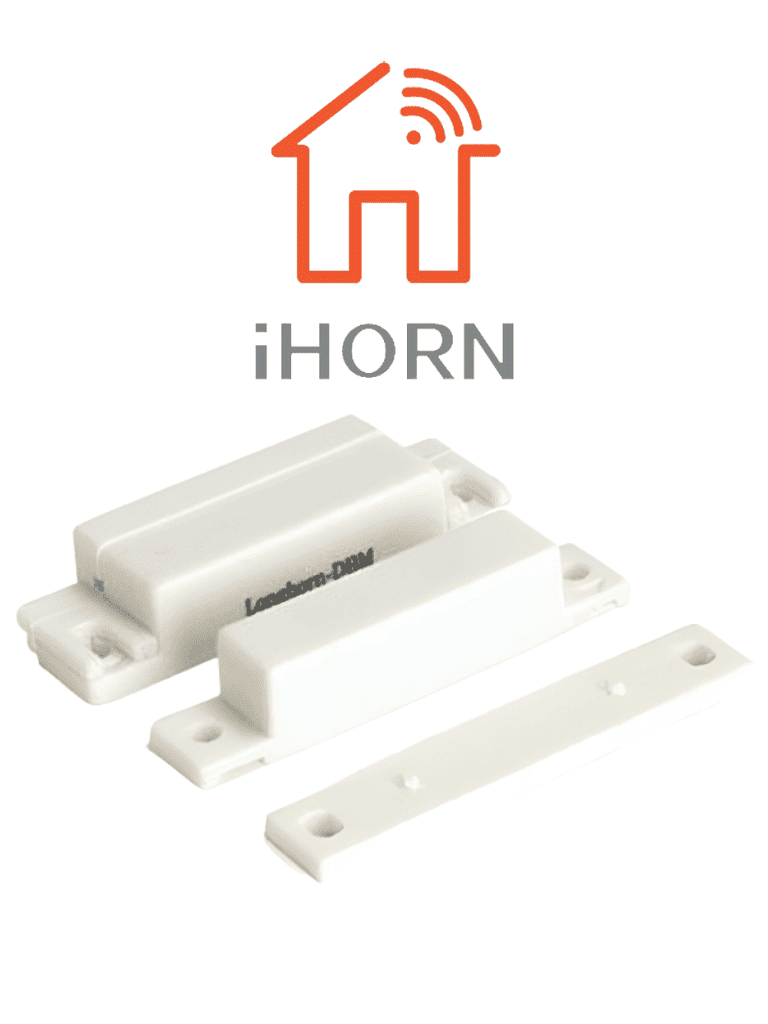 IHORN HO03 - Contacto Magnético Alámbrico / Compatible Con  DSC / RISCO / IHORN / Salida  NC