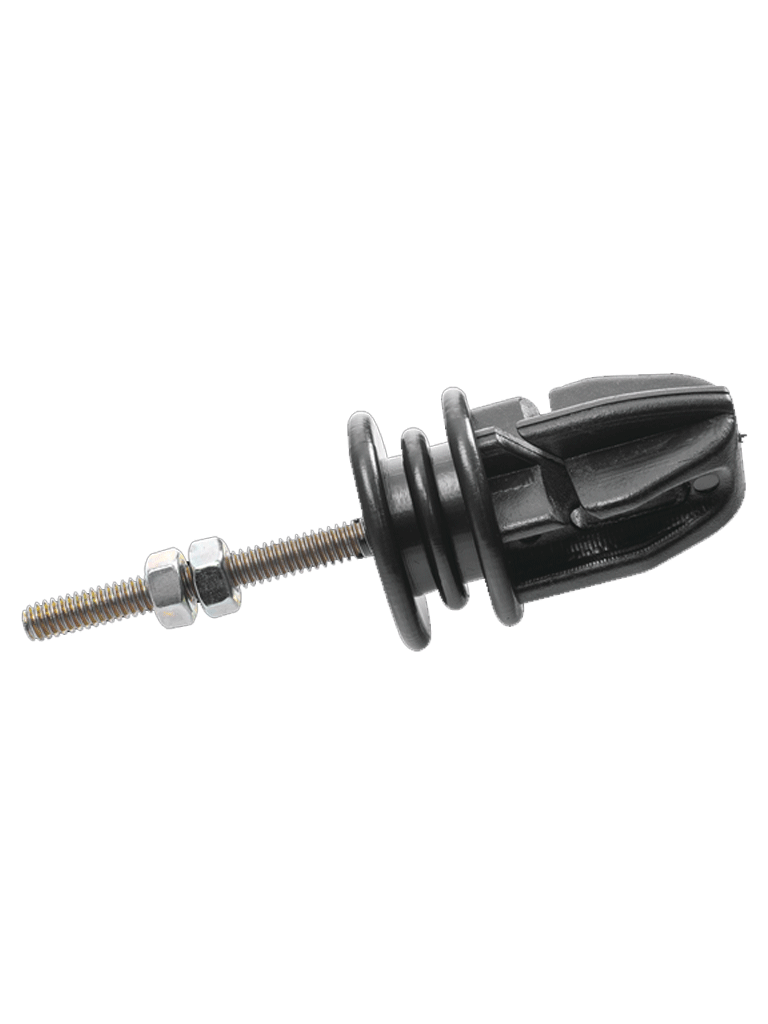 YONUSA AP401 - Aislador 3 en 1 realiza funcion de aislador Paso, esquina y tensor para cercos electricos / Resistente a la corrosión / Resistencia de tensión de 70 a 120  Kgs