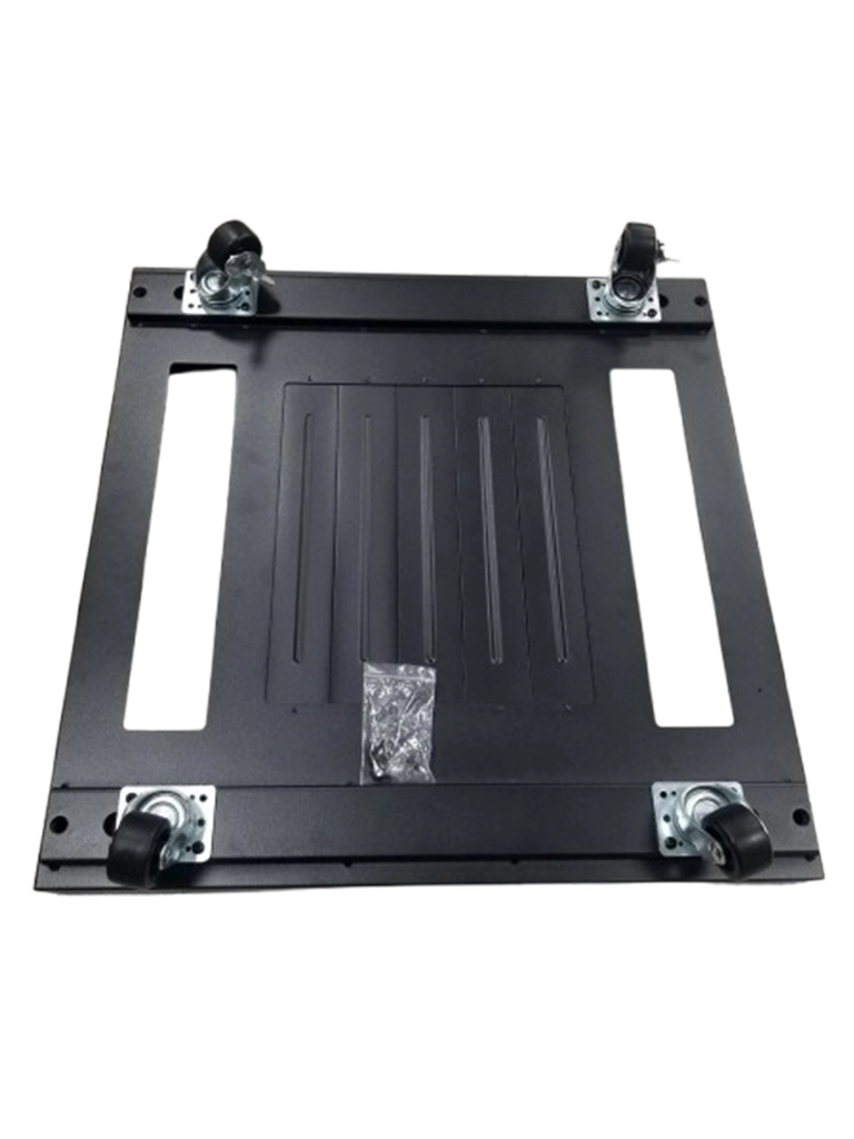 SAXXON SXR42U6642S - Gabinete de Piso color Negro / 42UR / Puerta de Vidrio Templado / Alto 198 cm / Ancho 60 cm / Profundidad 60 cm / Incluye Base con 2 Ventiladores 110V