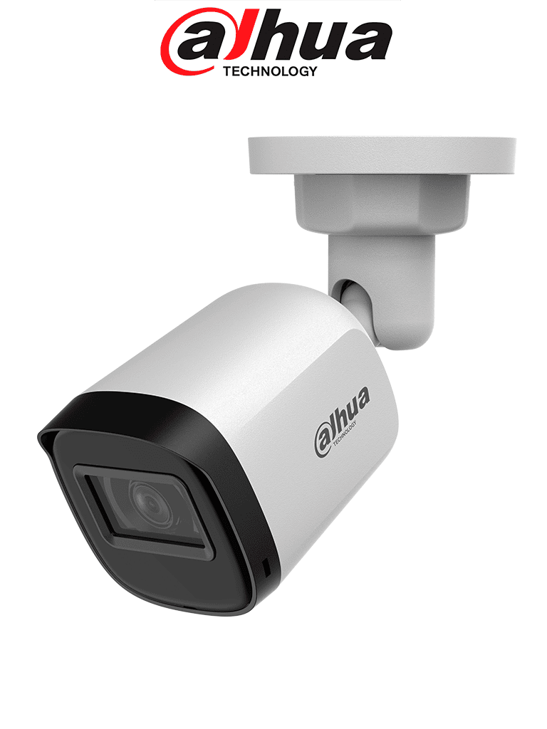 DAHUA HAC-B1A21N-U-28 - Camara Bullet de 2 Megapixeles/ Lente de 2.8 mm/ 30 Metros de IR/ 100 Grados de Apertura/ IP67/ Soporta: CVI/TVI/AHD y CVBS/ — Dahua Technology · SKU DHT0030173