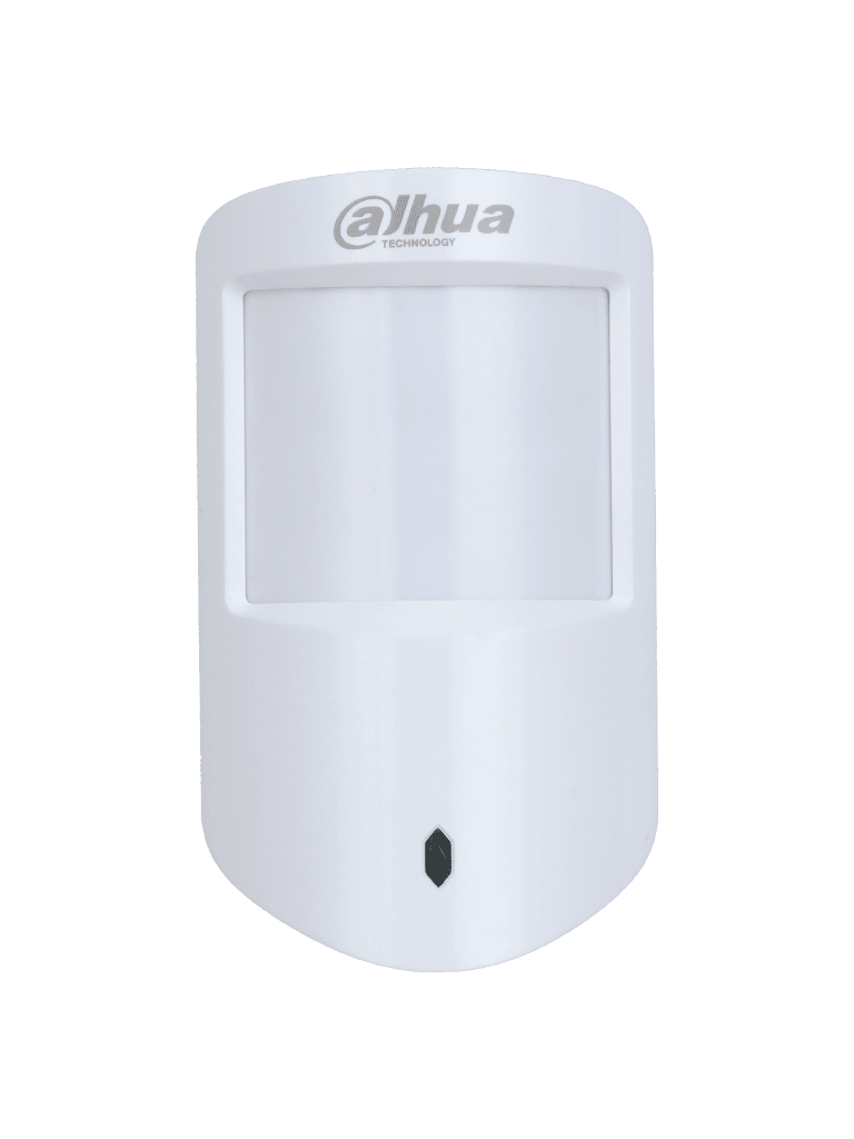 DAHUA DHI-ARD1233-W2 - Detector PIR inalámbrico, Sensor de movimiento, Inmunidad de mascotas, LED indicador de estado, 3 niveles de sensibilidad, App DMSS, Frecuencia 433 MHz, Tecnología: AirShield, Compatible con HUB 1.0 y HUB 2.0