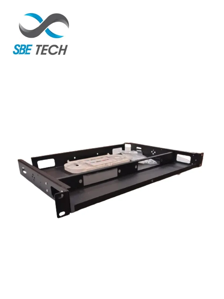 SBE TECH SBE-DFO12 - Distribuidor de Fibra Óptica recibe hasta 2 placas con 6 acopladores, 1UR. · SKU SBT1940001