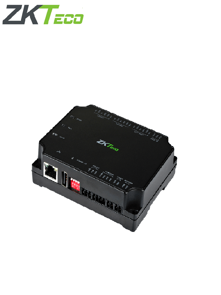 ZKTECO C2260B - Panel de Control de Acceso para 2 puertas con Gabinete Metálico / Incrementa el Número de Puertas a Controlar con el Expansor DM10 / No Tiene Comunicación Wiegand