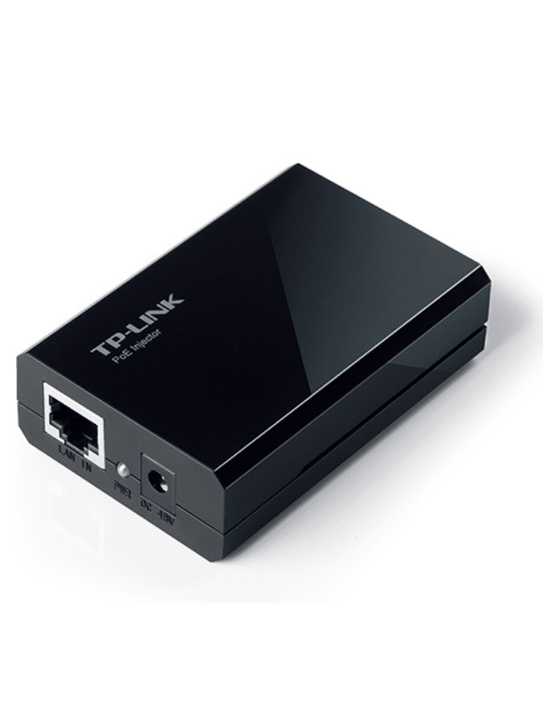 TP-LINK TL-POE150S - Inyector PoE AF de 15W, suministro PoE a través de puertos RJ45 Gigabit Ethernet.