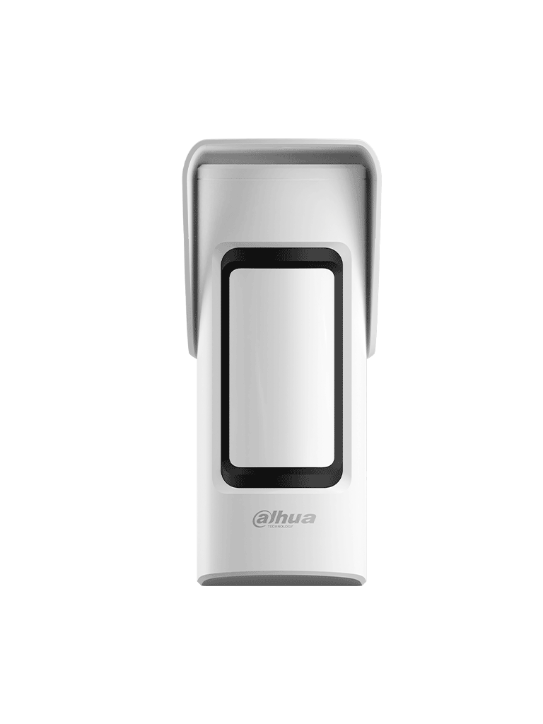 DAHUA DHI-ARD2251E-W2 - Detector PIR inalámbrico para exterior, Triple tecnología: PIR, microondas e imagen, Inmunidad a mascotas, LED indicador, Sensibilidad ajustable, App DMSS, Frecuencia 433 MHz, AirShield, Compatible con HUB 2.0