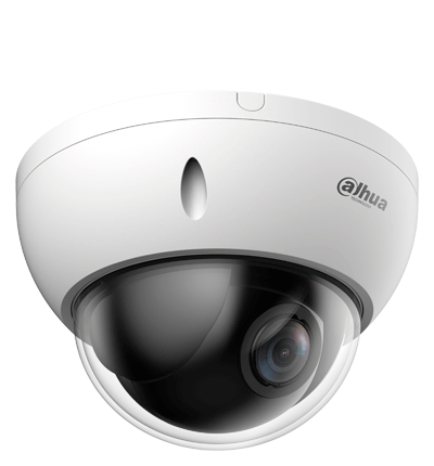 DAHUA SD22204DB-GNY - Cámara IP PTZ de 2 MP / WizSense/ 4x de Zoom óptico/ Starlight / Detección facial/ SMD 3.0/ Antivandálica IK10/ Exterior IP66/  Protección perimetral / Ranura para MicroSD/ PoE/