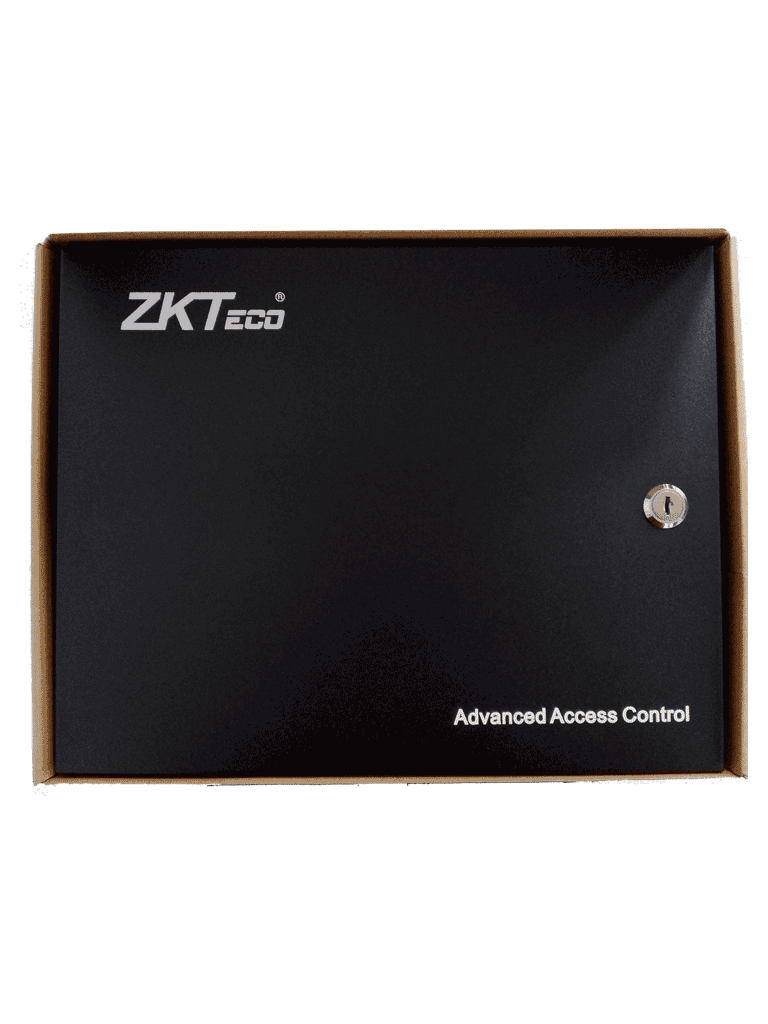 ZKTECO C3100PackageB - Control de Acceso Profesional para 1 Puerta / Gabinete y Fuente / Sin Biometría / Fácil Administración con Software ZKAccess 3.5