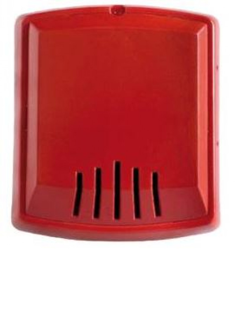BOSCH F_WHNR - Sirena de pared / Color rojo / 12 O 24V / UL